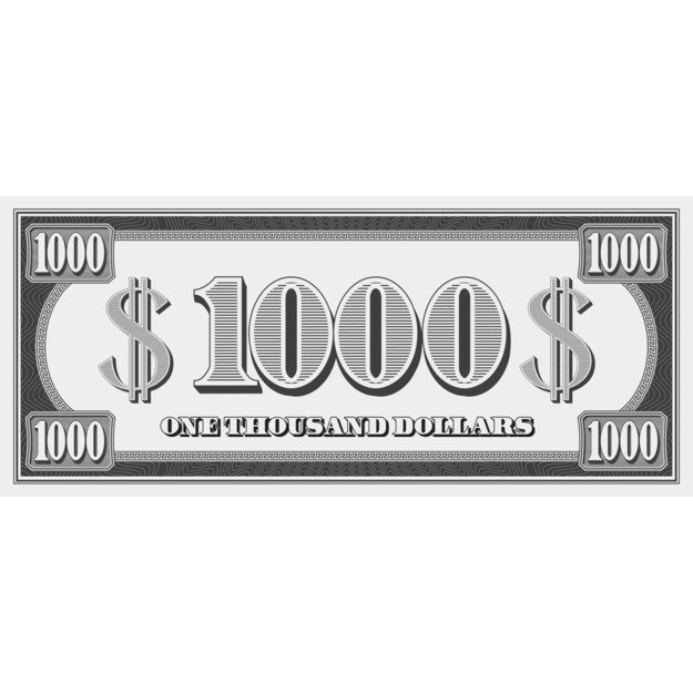Pocket Money - Paper Money 300 pcs (570306) 1