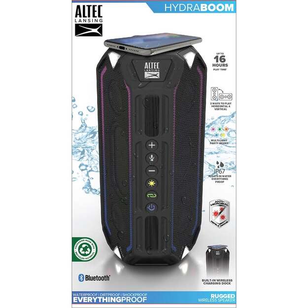Altec Lansing - Hydraboom Bluetooth Speaker IMW1400 Waterproof 2