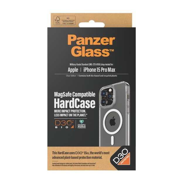 PanzerGlass - iPhone 15 Pro Max HardCase MagSafe D3O 1
