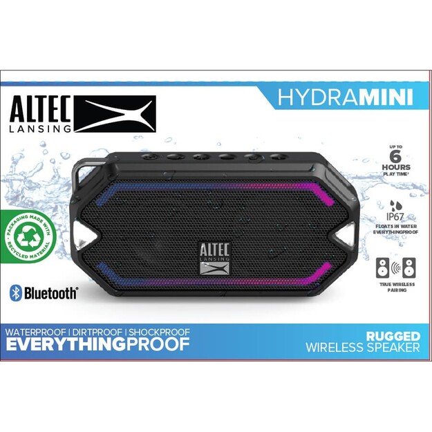 Altec Lansing - Hydramini RGB Speaker IMW1000 Waterproof 7