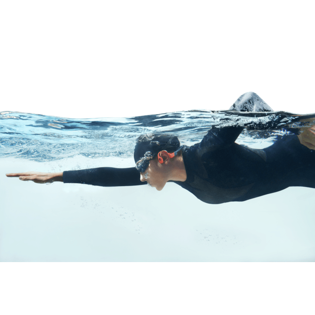 Shokz - OpenSwim Pro, Bone Conduction Headset - Grey 12