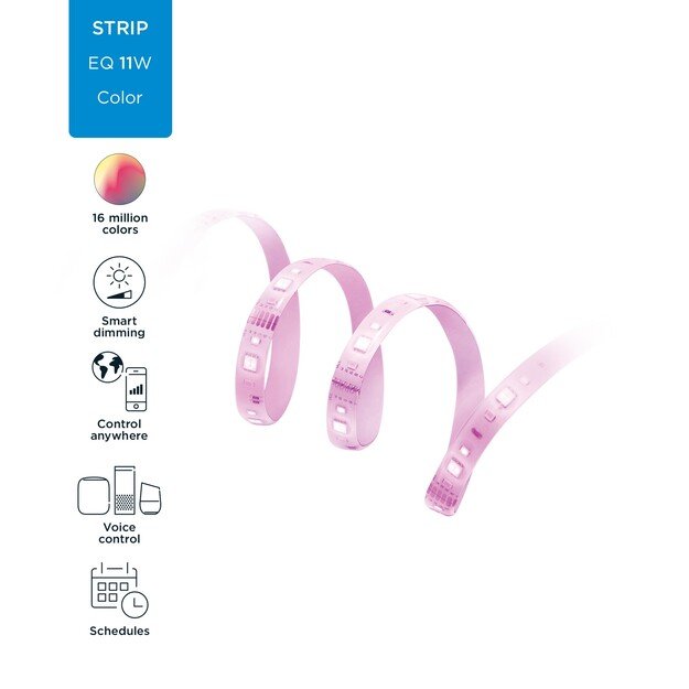 WiZ - Wi-Fi LED Strip 1M 880lm Extension EU 12