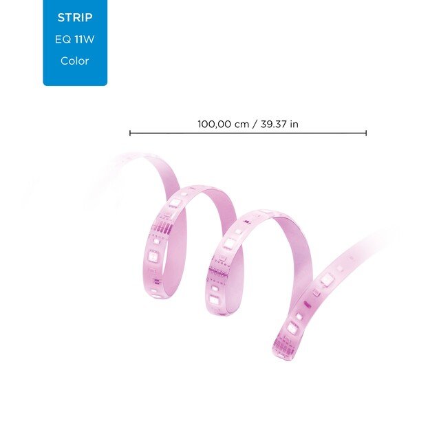 WiZ - Wi-Fi LED Strip 1M 880lm Extension EU 7