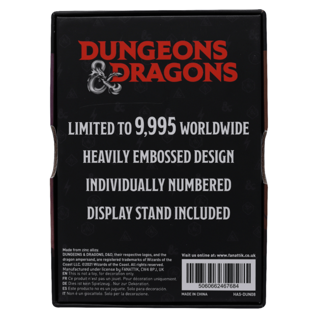 Dungeons & Dragons Limited Edition Dungeon Masters Guide Ingot 3