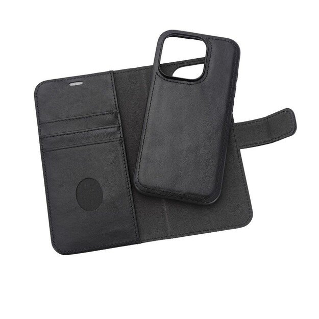 RadiCover - Radiation Protection Wallet Vegan Leather 2in1 MAGSAFE iPhone 15 PRO Black 3
