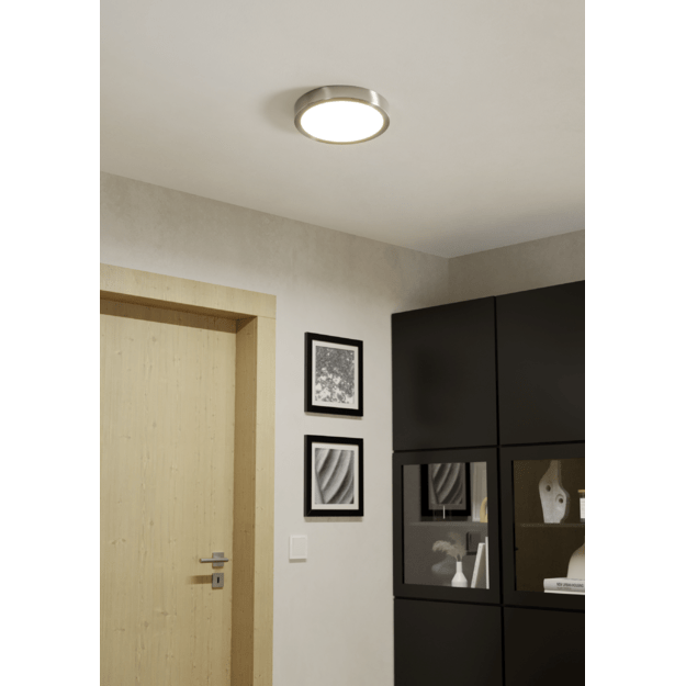 EGLO - FUEVA 5 CEILING - Ø210 17W 2000LM - brushed steel 3