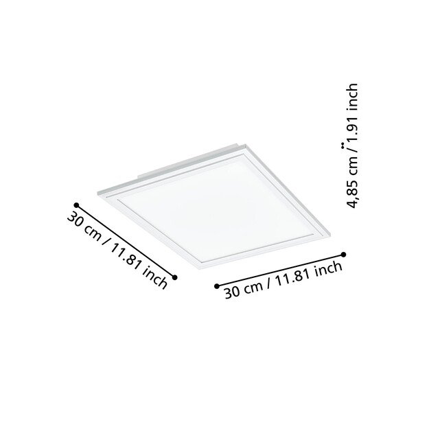 EGLO - Salobrena-Z panel white 30x30 - TW - Zigbee, Bluetooth 1