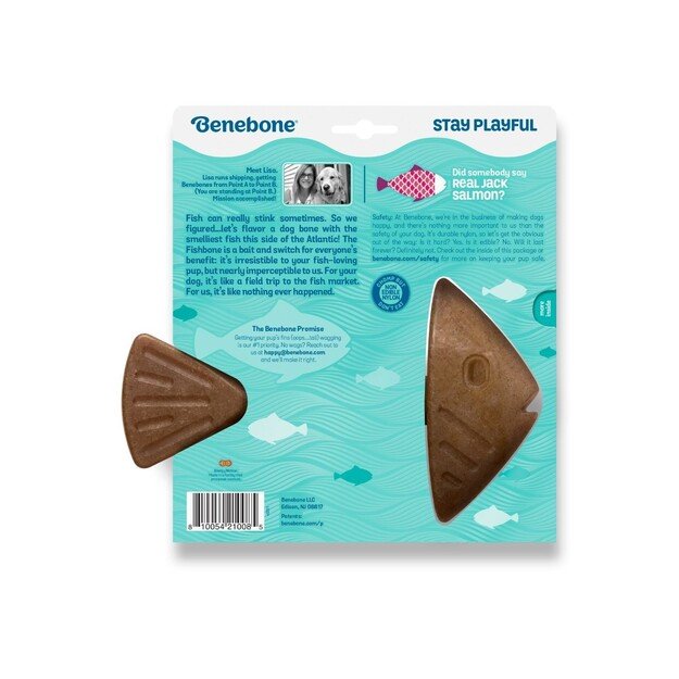 Benebone - Fishbone L  16cm - (810054210085) 2