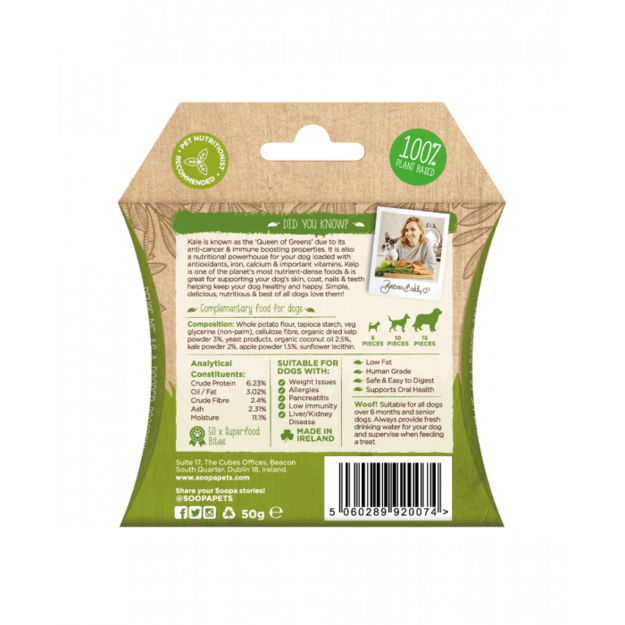 SOOPA - Healthy Bites Kale & Apple 50g - (SO920074) 1
