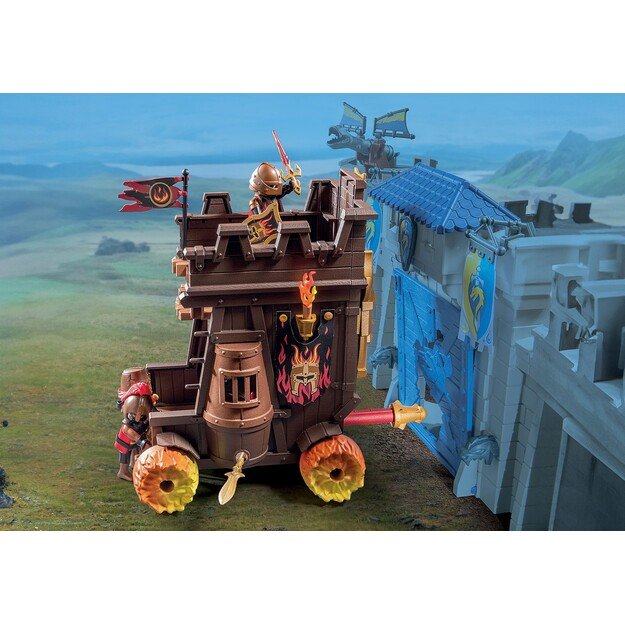 Playmobil - Battle wagon with fire cannon (71643) 4