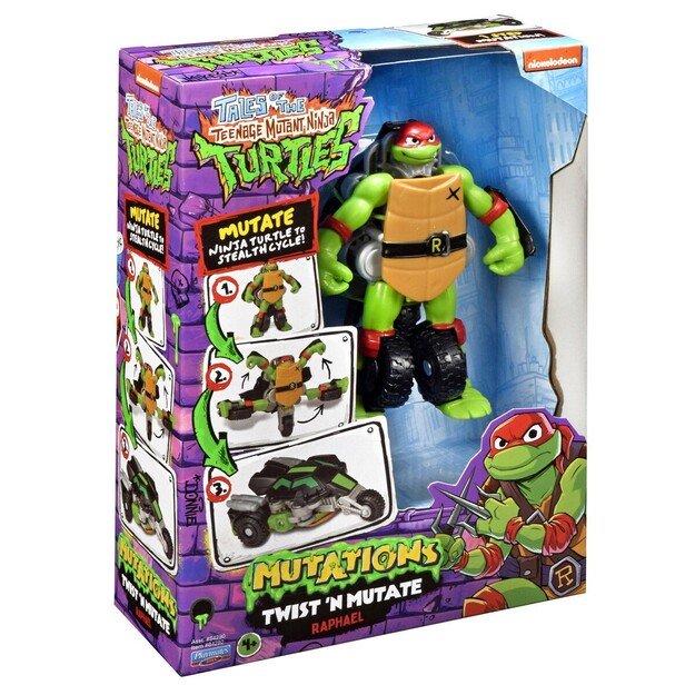 Turtles - Mutant Mayhem Transformer Turtle - Raphael 2