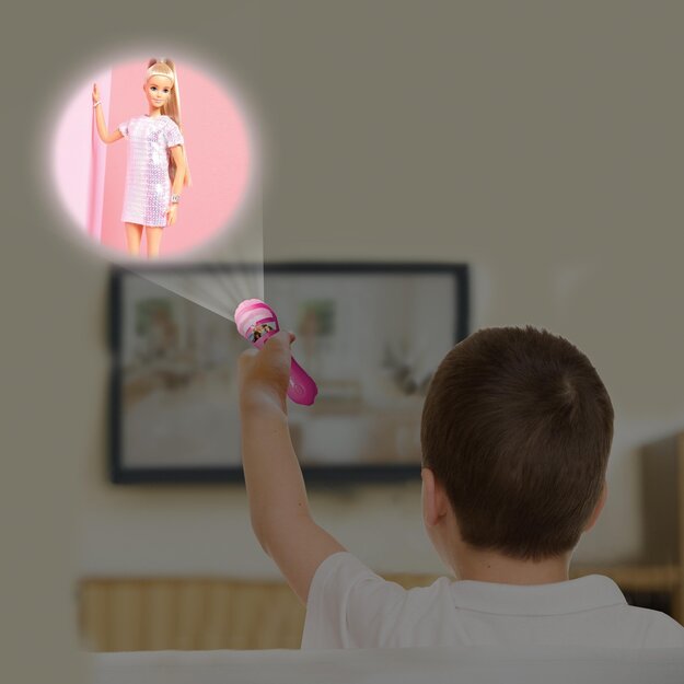 Lexibook - Barbie Stories Projector and Torch Light - (LTC050BB) 1