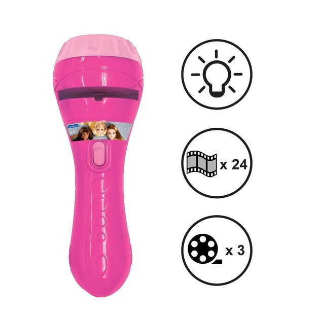 Lexibook - Barbie Stories Projector and Torch Light - (LTC050BB) 3