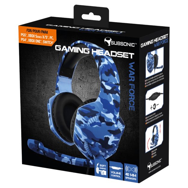 Subsonic Multi Gaming Headset War Force (All Platforms) 1