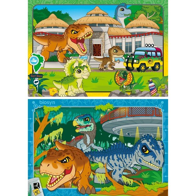 Ravensburger - Puzzle Jurassic World Explorers 3x49p (12001057) 1