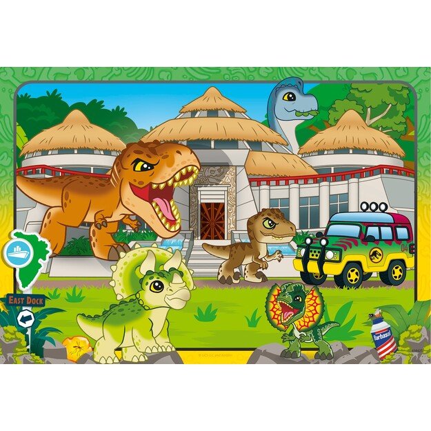 Ravensburger - Puzzle Jurassic World Explorers 3x49p (12001057) 2
