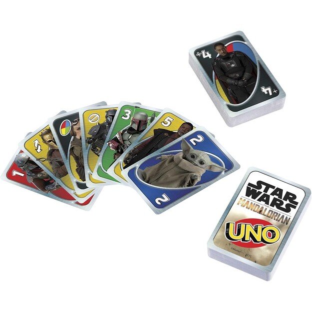 Mattel Games - UNO Star Wars The Mandalorian (HJR23) 1