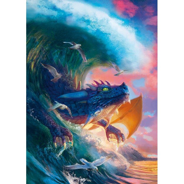 Ravensburger - Puzzle Dragon Race 1000p (12000622) 1