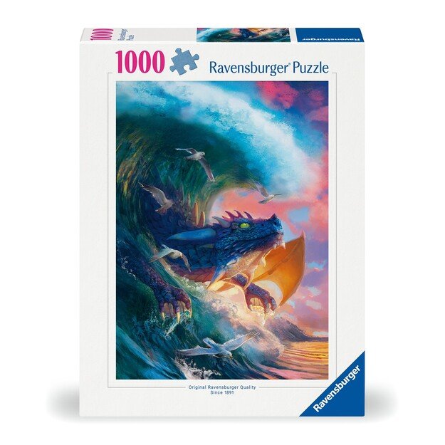 Ravensburger - Puzzle Dragon Race 1000p (12000622) 2
