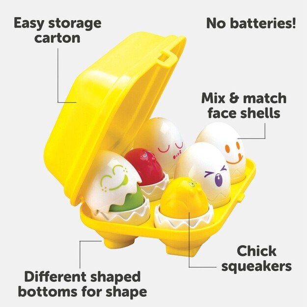 TOMY - Hide & Squeak Eggs (203-15813) 4