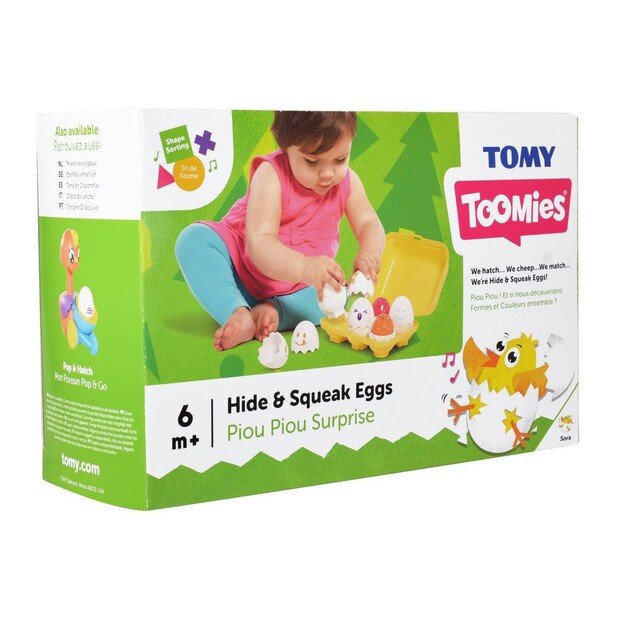 TOMY - Hide & Squeak Eggs (203-15813) 7