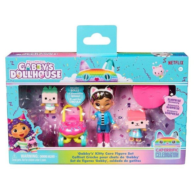Gabby's Dollhouse - Friends Kitty Care Figure Pack (6069425) 4