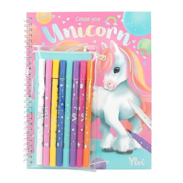 Ylvi - Colouring Book with Pen Set ( 0412930 ) 5