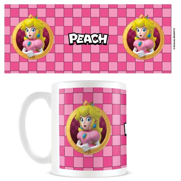Pyramid International - Mug Super Mario Peach 3D Port - White 1