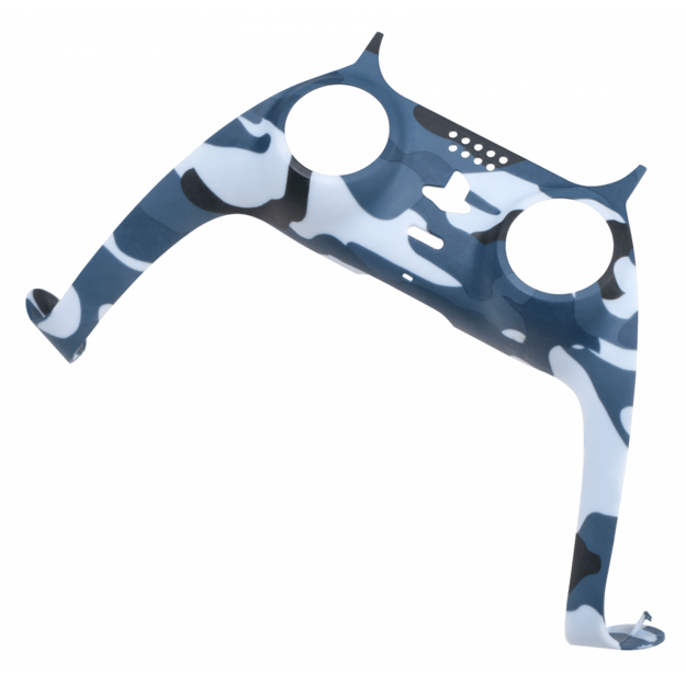 Piranha PS5 Controller Skins - Camo Blue 1