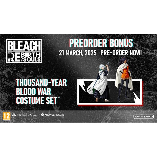 Bleach Rebirth of Souls

  - PlayStation 4 7