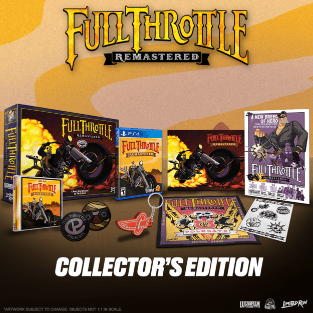 Full Throttle Remastered Collector's Edition (Limited Run) - PlayStation 4 4