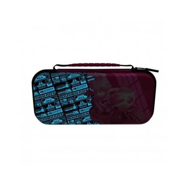 PDP Travel GLOW Case Grand Prix Peach Licensed Switch 1