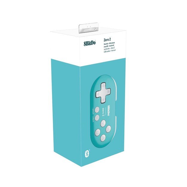 8BitDo Zero 2 Turquoise Edition 1