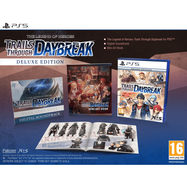 The Legend of Heroes: Trails through Daybreak (Deluxe Edition)

  - PlayStation 5 4