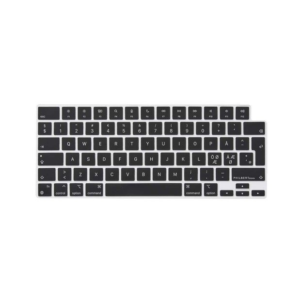Philbert - Keyboard Cover - Scandinavian letters - MacBook Pro 14”/16” M1-M2 2022-2023 and MacBook Air 13,6.. 1
