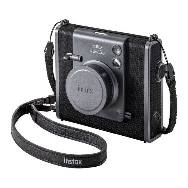 Fuji - Instax Wide EVO Black Hybrid Camera 18