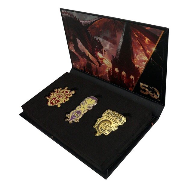 Dungeons & Dragons 50th Anniversary Set of 3 Pin Badges 3
