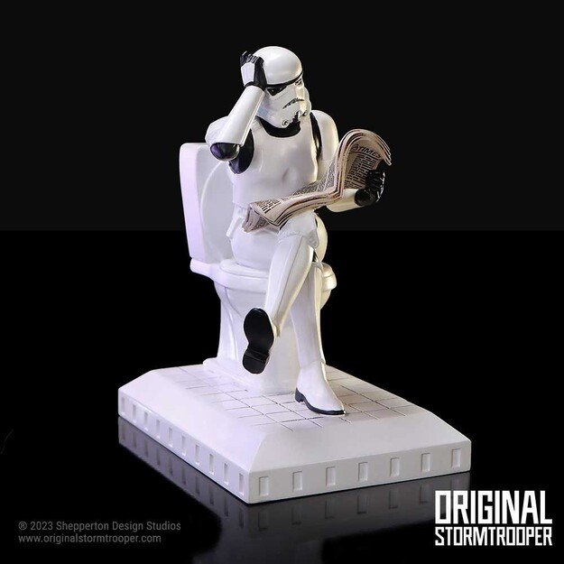 Stormtrooper Toilet Figurine 2
