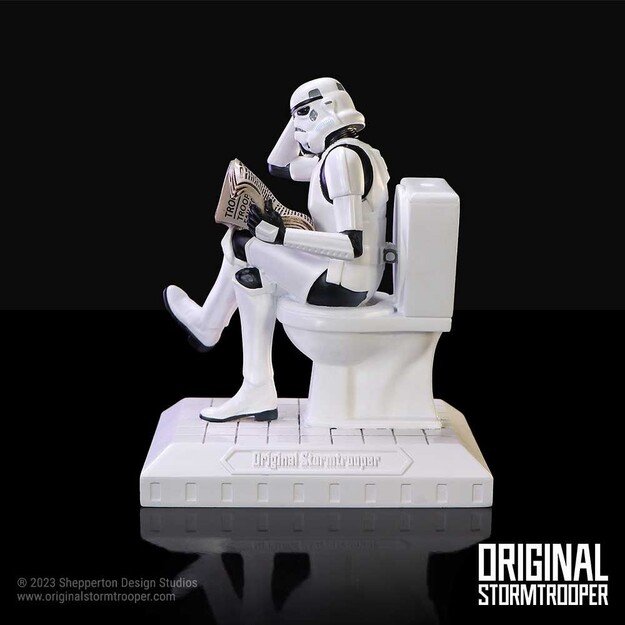 Stormtrooper Toilet Figurine 3