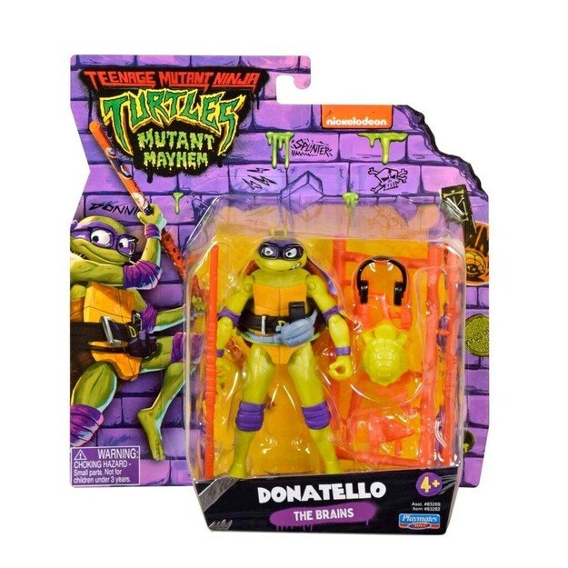 Turtles- Mutant Meyhem Basic Figures - Donatello (46-83282) 1