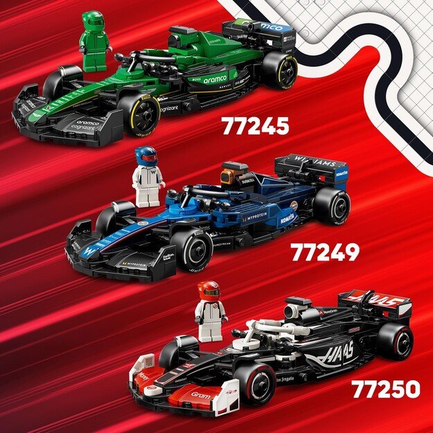 LEGO - Speed Champions - KICK Sauber F1 Team C44 Race Car (77247) 2