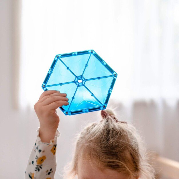 Connetix - Rainbow Geometry Pack 30 Pieces - (CT-R-00030-GE) 4