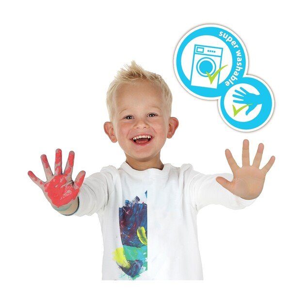 SES Creative - Fingerpaint Mega Set 6x110ml - (S00393) 2