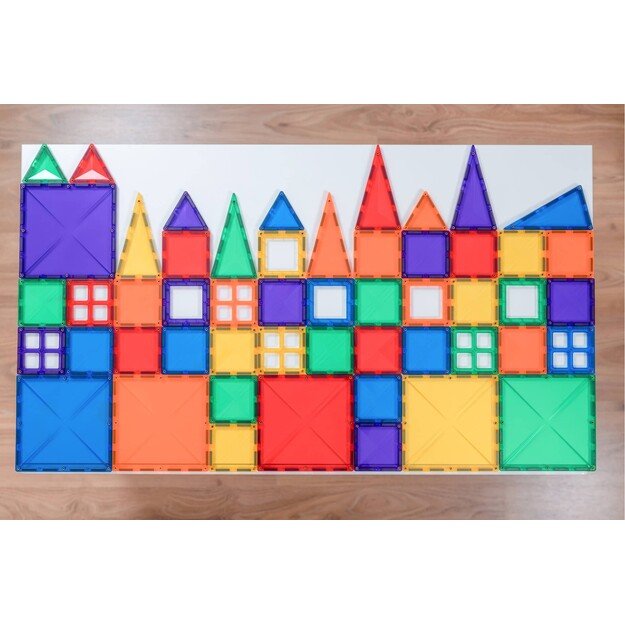 Connetix - Rainbow Starter Pack 60 Pieces (CT-R-00060-ST) 3