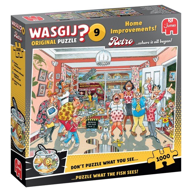 Wasgij - Retro Orginal - #9 Home Improvements! (1000 pieces) 1