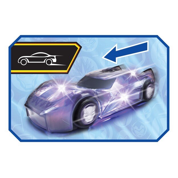 Dickie Toys - Marvel Light Hero Black Panther 1:32 (203222004) 1