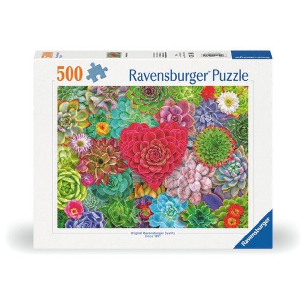 Ravensburger - Succulent Love - 500p (12001469) 1