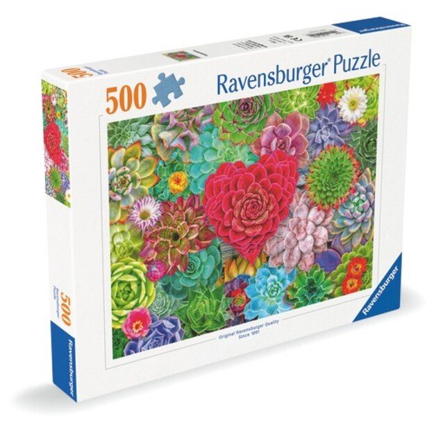 Ravensburger - Succulent Love - 500p (12001469) 2