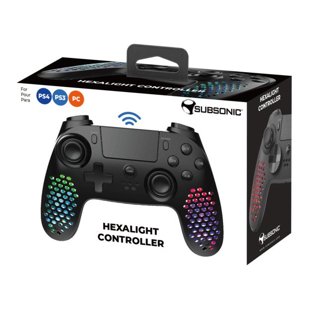 Subsonic Wireless Hexalight Controller (PS4/PS3/PC) 12