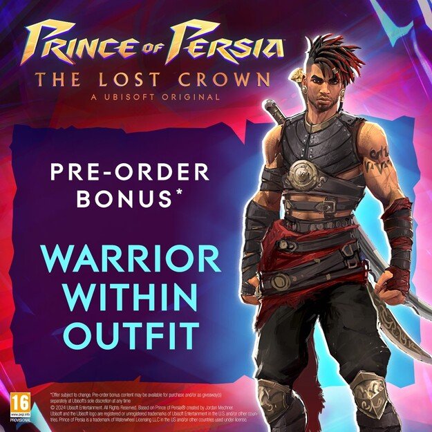 Prince of Persia: The Lost Crown

  - Nintendo Switch 1